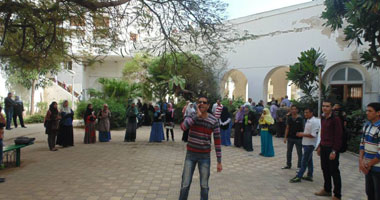 اختفاء مظاهرات الإخوان داخل جامعة الإسكندرية
