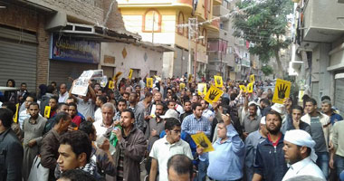 حجز 15 إخوانياً شاركوا بمظاهرات أمس لحين ورود التحريات فى المنيا