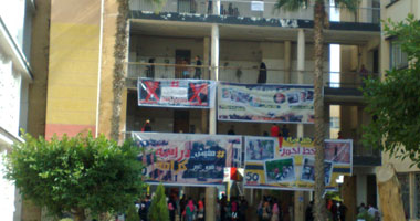 الإخوان تفشل فى تنظيم مظاهرة بجامعة المنصورة لقلة الأعداد 