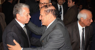 عنان فى عزاء الفريق "مرتجى"