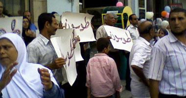 الأمن يفض وقفة احتجاجية لأهالى طوسون 