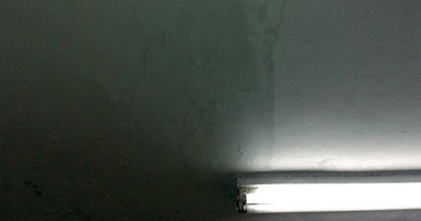 الأمطار تتسبب فى حدوث تشققات بمبانى المدينة الجامعية ببولاق