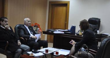 إبراهيم يستقبل سفيرة "لاتفيا" لمناقشة سبل التعاون بين البلدين