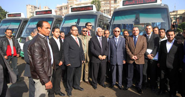محافظة القاهرة تتسلم 24 أتوبيسا من إجمالى 200 بقيمة 8 ملايين جنيه
