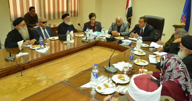  بالصور.. بيت العيلة بالبحيرة يناقش الاستعدادات للاستفتاء على الدستور