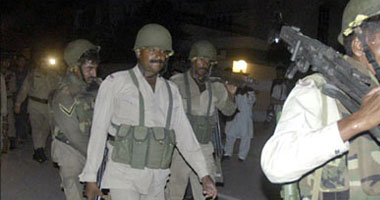  مقتل أربعة جنود باكستانيين فى هجومين ارهابيين على الحدود الغربية 
