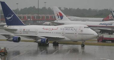 الطيران السورية تستأنف رحلاتها لمصر بعد توقف خمسة أيام 
