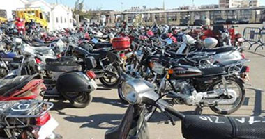 الترخيص لأكثر من 16 ألف دراجة نارية خلال شهر أغسطس الماضى