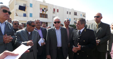 محافظ جنوب سيناء يتفقد مشروعات تنموية وخدمية 