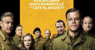  طرح فيلم The Monuments Men بدور العرض المصرية الأربعاء