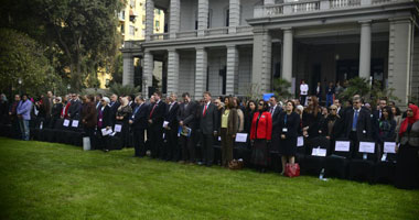 السفير البريطانى بالقاهرة يكرم الفائزين بجائزة كامبريدج 