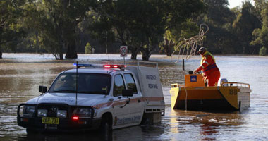 إجلاء آلاف السكان من ولاية أسترالية بسبب الفيضانات