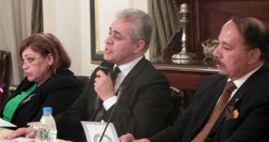 "صباحى" فى ندوة بنادى الدبلوماسيين : إذا لم يأت رئيس من الميدان ستعود الثورة مجدداً.. أسعى لعلاقات "ندية ـ ودية" مع واشنطن.. وأتعهد بتخصيص نصف مقاعد المجالس المنتخبة للشباب