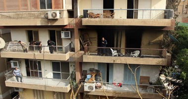 السيطرة على حريق شب فى شقة سكنية بالمهندسين دون إصابات 