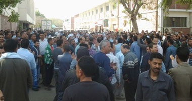 إضراب العاملين بالمعهد الطبى فى دمنهور للمطالبة بتطبيق كادر الأطباء عليهم