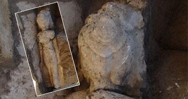 اكتشاف تمثال "إيست" ابنة الملك أمنحتب الثالث بالأقصر 