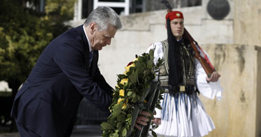 الرئيس الألمانى يحيى ذكرى ضحايا الجنود السوفييت بالحرب العالمية الثانية