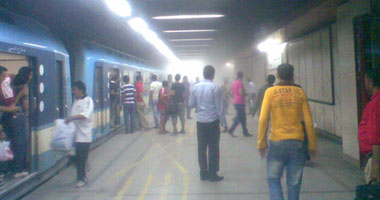 إغلاق محطة مترو المطرية بعد تبادل إطلاق النار بين بائعين جائلين