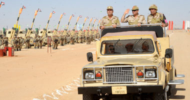 السيسى يوجه الشكر للفرقة التاسعة عشر مشاة ويشيد بقدراتها القتالية
