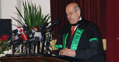 جامعة القاهرة تحتفى بالبرادعى