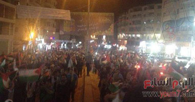 انطلاق مسيرة للإخوان من مسجد المحمدى بحدائق المعادى