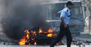 مصرع وإصابة 12 شخصا فى انفجار سيارة مفخخة بمحافظة "ماردين" التركية