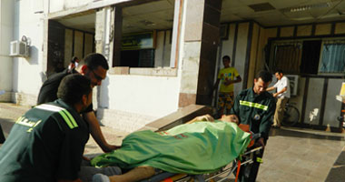 وصول جثة قتيل بطلق نارى إلى مستشفى العريش