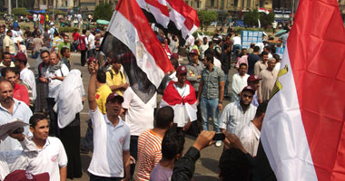 "الهلباوى" خلال مشاركته بجمعة استرداد الثورة:أخطأ من لم يأتِ اليوم