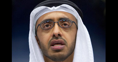 وزير خارجية الإمارات يطالب المجتمع الدولى بتأمين الملاحة الدولية