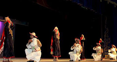 فرقة رضا للفنون الشعبية على مسرح قصر ثقافة الإسماعيلية