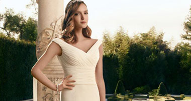 بالصور.. مجموعة من أحدث التصميمات العالمية لفساتين الزفاف