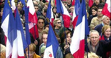 مظاهرات مليونية احتجاجا على نظام التقاعد فى فرنسا 