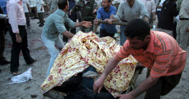 87 بين قتيل و جريح فى  تفجير بكربلاء