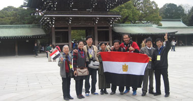 سفير السلام المصرى حجاجوفيتش يزور مدن يابانية تعرضت للكوارث