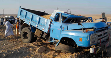 مصرع وإصابة 17 فى حوادث متفرقة بالمنيا وجنوب سيناء