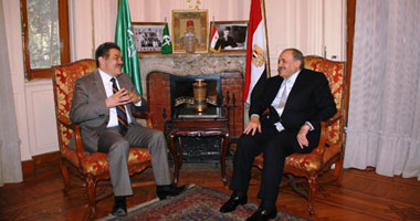 "البدوى" يستقبل سفير السعودية فى مصر