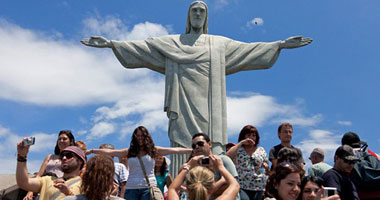 بالصور.. الاحتفاء بالذكرى الـ 80 بـ"المسيح الفادى" بالبرازيل