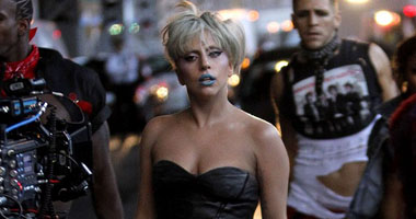 ليدى جاجا تصور " Marry The Night " فى نيويورك