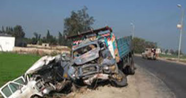 عودة حركة المرور بطريق مصر الإسكندرية الزراعى بعد توقفها إثر حادث تصادم