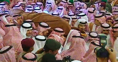 بدء مراسم تشييع جثمان ولى العهد السعودى فى الرياض 