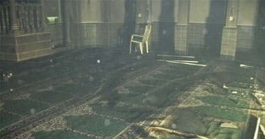 النيابة تطلب التحريات والتقرير الجنائى حول حريق نشب داخل مسجد فى الصف