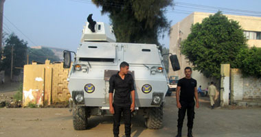 قوات الأمن تنتهى من عملية أمنية موسعة بالشيخ زويد ورفح