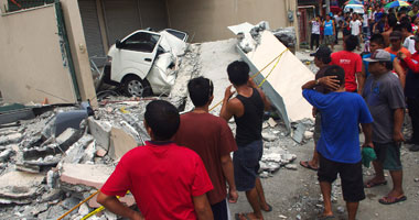 زلزال بقوة 5 درجات بمقياس ريختر يدمر 16 منزلاً فى الفلبين