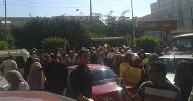 تظاهر طلاب الإخوان بحاسبات عين شمس احتجاجا على التحقيق مع زملائهم