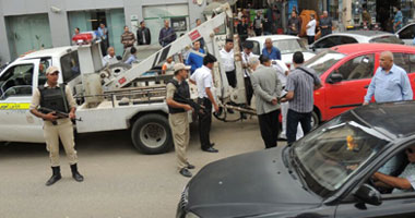 رئيس مرور كفر صقر يضبط سيارة مبلغ بسرقتها فى حملة مرورية