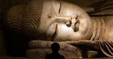 اكتشاف تمثال بوذى عمره أكثر من 1400 سنة