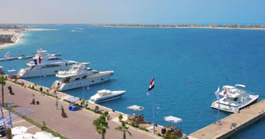 إغلاق ميناء شرم الشيخ البحرى بسب سوء الأحوال الجوية وارتفاع الأمواج
