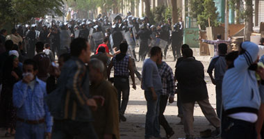 الضباط المصابون فى أحداث العمرانية "للنيابة": كنا نحاول حل الأزمة سلميا