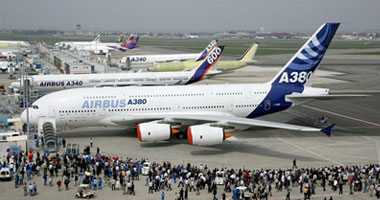 مطار شرم الشيخ يستقبل طائرة الركاب " "Airbus A380