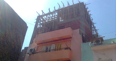 إيقاف أعمال بناء 4 أبراج مخالفة بمركز المنيا